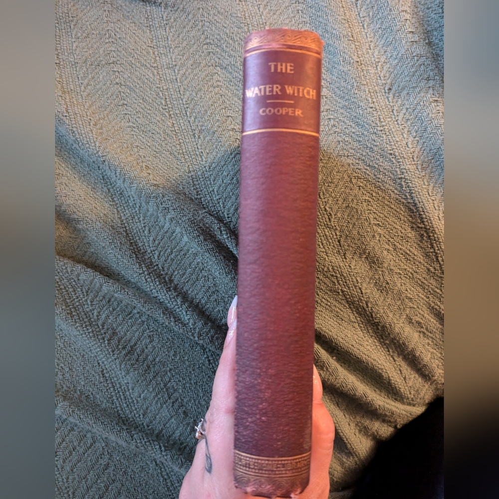 Antique 1901 The Water Witch or The Skimmer of the Seas by James Fenimore Cooper